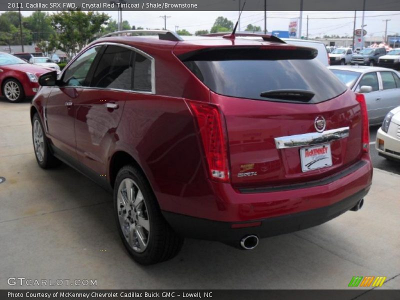 Crystal Red Tintcoat / Shale/Brownstone 2011 Cadillac SRX FWD