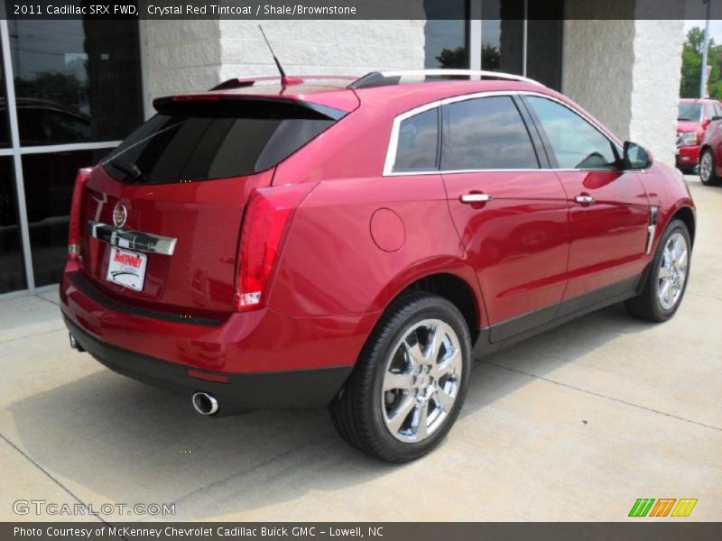 Crystal Red Tintcoat / Shale/Brownstone 2011 Cadillac SRX FWD