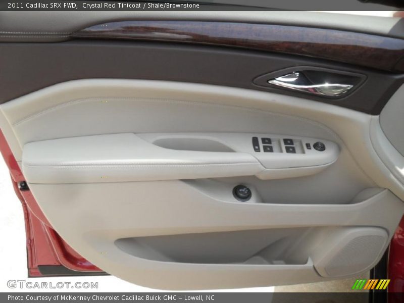 Crystal Red Tintcoat / Shale/Brownstone 2011 Cadillac SRX FWD