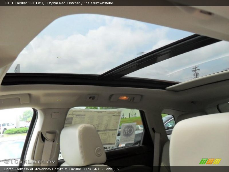 Crystal Red Tintcoat / Shale/Brownstone 2011 Cadillac SRX FWD