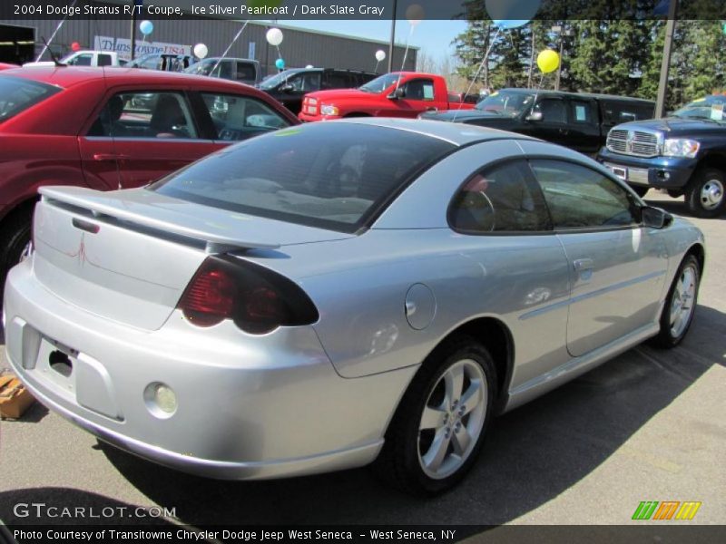 Ice Silver Pearlcoat / Dark Slate Gray 2004 Dodge Stratus R/T Coupe