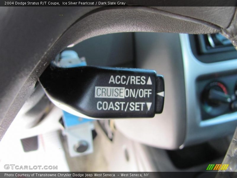 Ice Silver Pearlcoat / Dark Slate Gray 2004 Dodge Stratus R/T Coupe