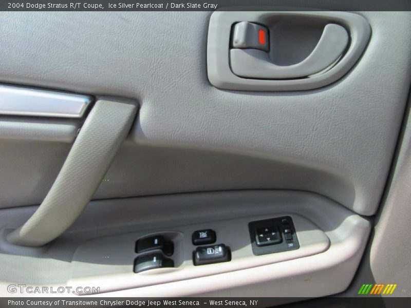 Ice Silver Pearlcoat / Dark Slate Gray 2004 Dodge Stratus R/T Coupe