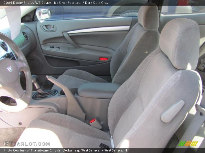 Ice Silver Pearlcoat / Dark Slate Gray 2004 Dodge Stratus R/T Coupe