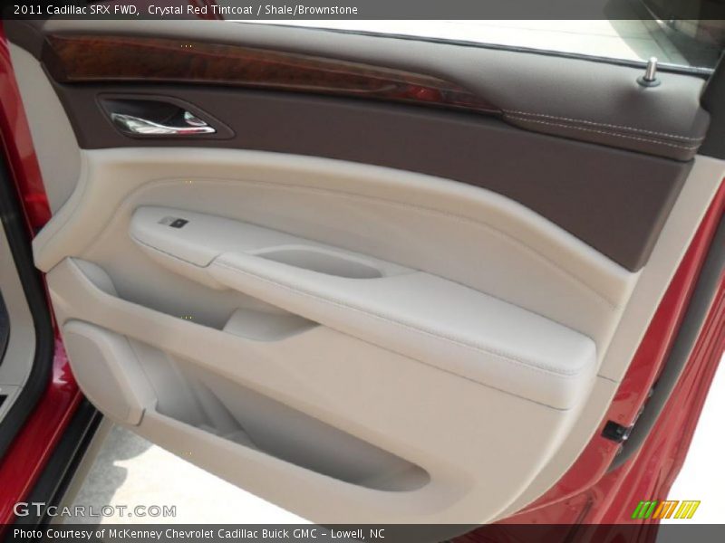 Crystal Red Tintcoat / Shale/Brownstone 2011 Cadillac SRX FWD