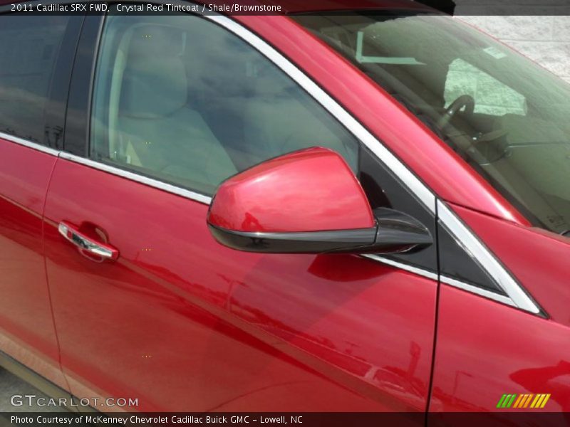 Crystal Red Tintcoat / Shale/Brownstone 2011 Cadillac SRX FWD