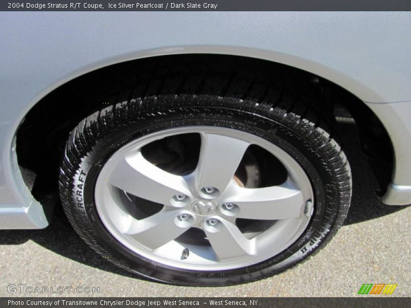 Ice Silver Pearlcoat / Dark Slate Gray 2004 Dodge Stratus R/T Coupe
