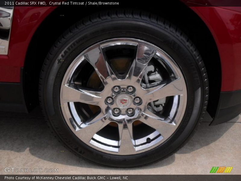 Crystal Red Tintcoat / Shale/Brownstone 2011 Cadillac SRX FWD