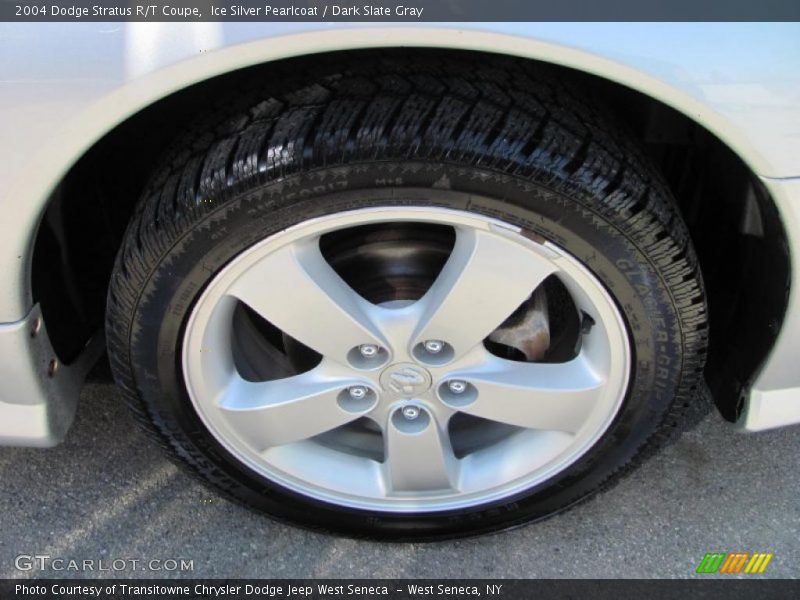 Ice Silver Pearlcoat / Dark Slate Gray 2004 Dodge Stratus R/T Coupe