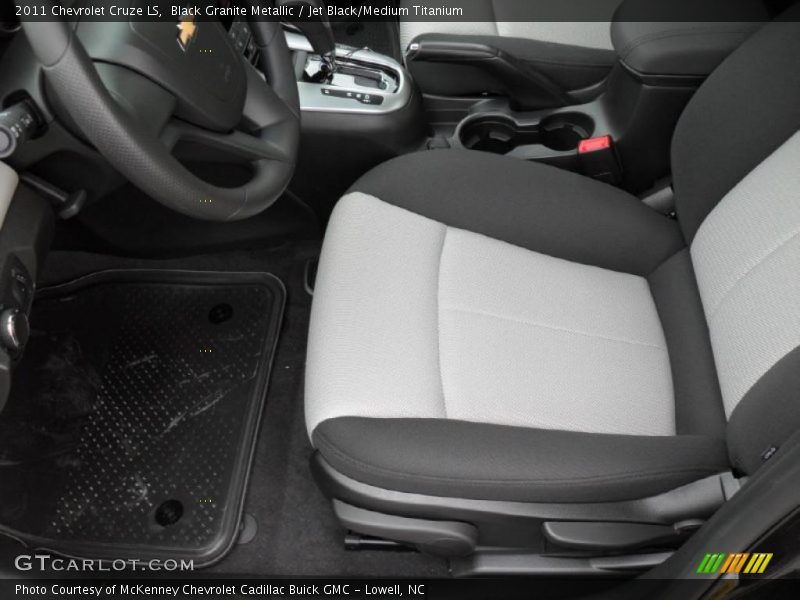 Black Granite Metallic / Jet Black/Medium Titanium 2011 Chevrolet Cruze LS