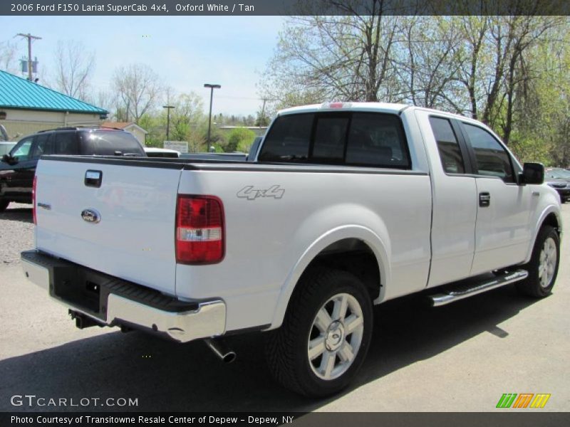 Oxford White / Tan 2006 Ford F150 Lariat SuperCab 4x4