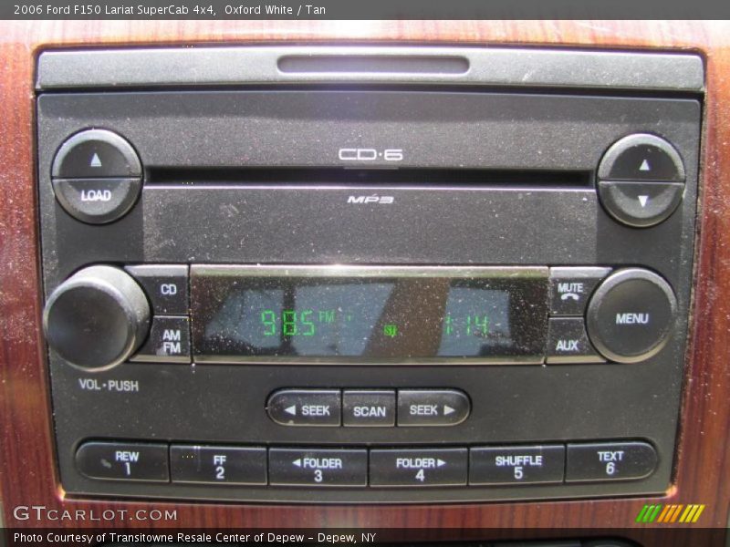 Oxford White / Tan 2006 Ford F150 Lariat SuperCab 4x4