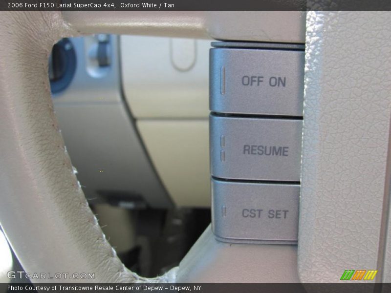 Oxford White / Tan 2006 Ford F150 Lariat SuperCab 4x4