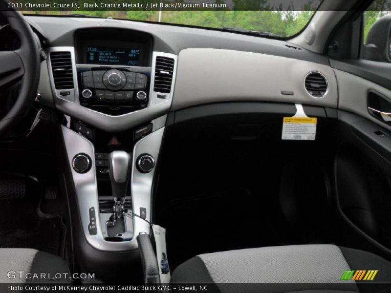 Black Granite Metallic / Jet Black/Medium Titanium 2011 Chevrolet Cruze LS