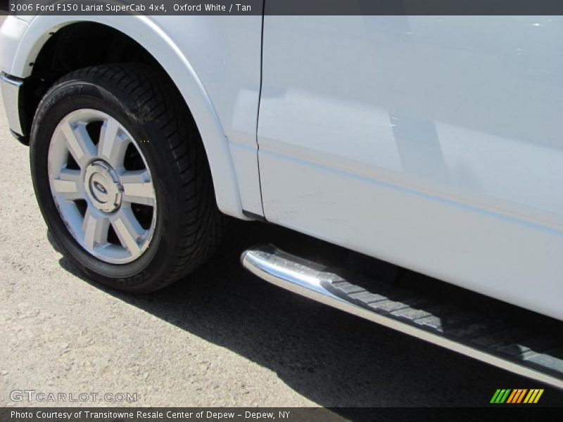 Oxford White / Tan 2006 Ford F150 Lariat SuperCab 4x4