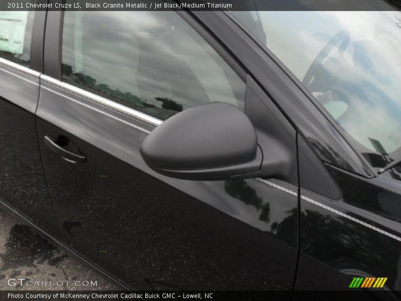 Black Granite Metallic / Jet Black/Medium Titanium 2011 Chevrolet Cruze LS