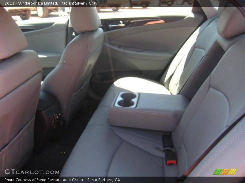 Radiant Silver / Gray 2011 Hyundai Sonata Limited