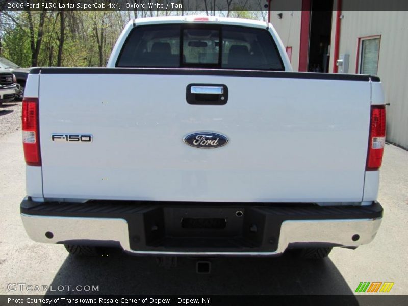 Oxford White / Tan 2006 Ford F150 Lariat SuperCab 4x4