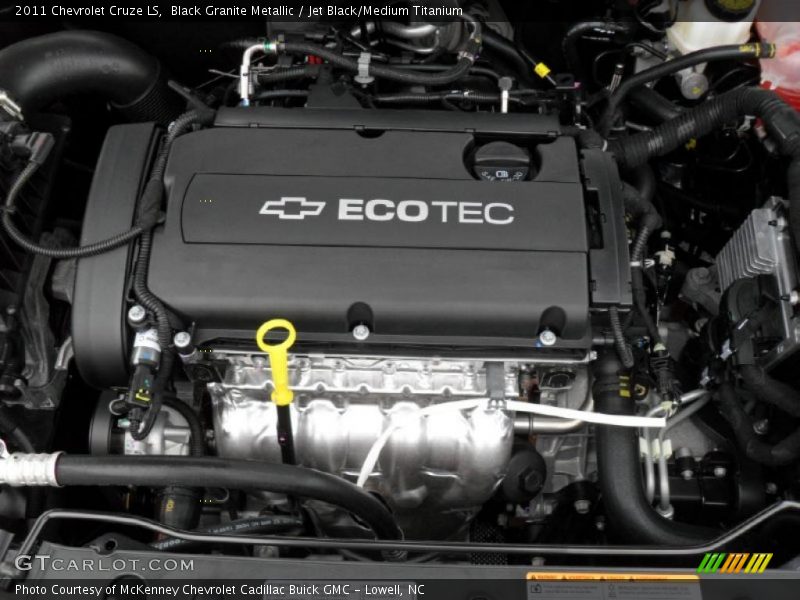Black Granite Metallic / Jet Black/Medium Titanium 2011 Chevrolet Cruze LS