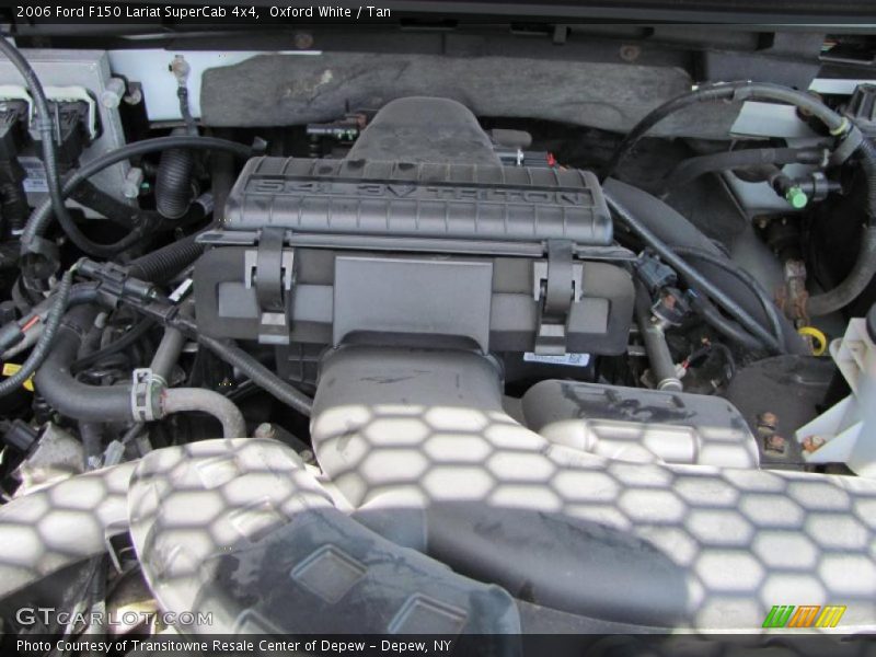 Oxford White / Tan 2006 Ford F150 Lariat SuperCab 4x4