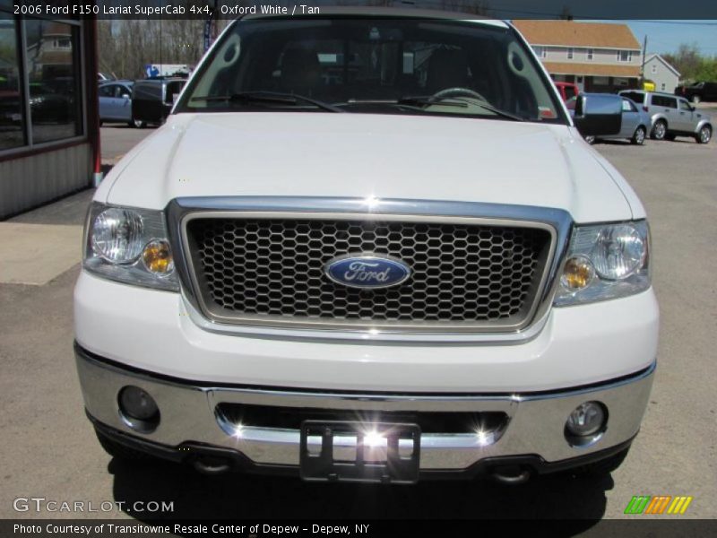 Oxford White / Tan 2006 Ford F150 Lariat SuperCab 4x4