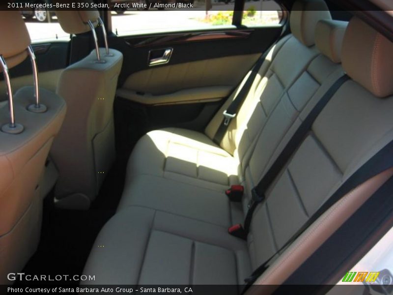 Arctic White / Almond/Black 2011 Mercedes-Benz E 350 Sedan