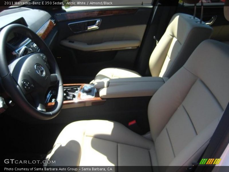 Arctic White / Almond/Black 2011 Mercedes-Benz E 350 Sedan