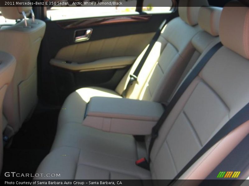 Arctic White / Almond/Black 2011 Mercedes-Benz E 350 Sedan