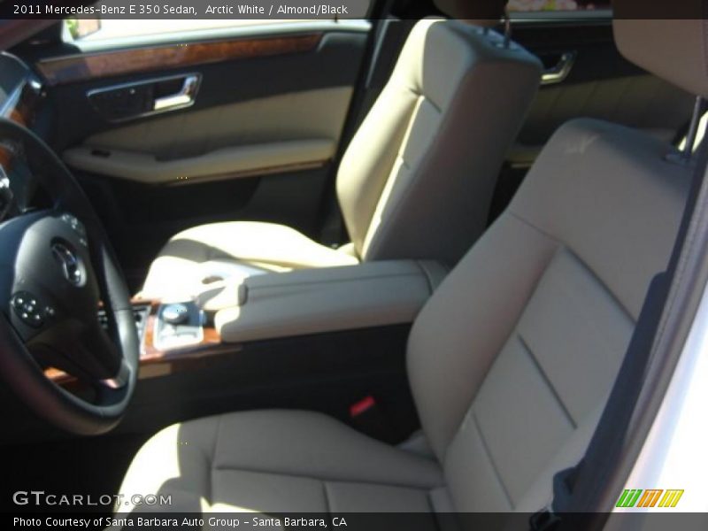 Arctic White / Almond/Black 2011 Mercedes-Benz E 350 Sedan