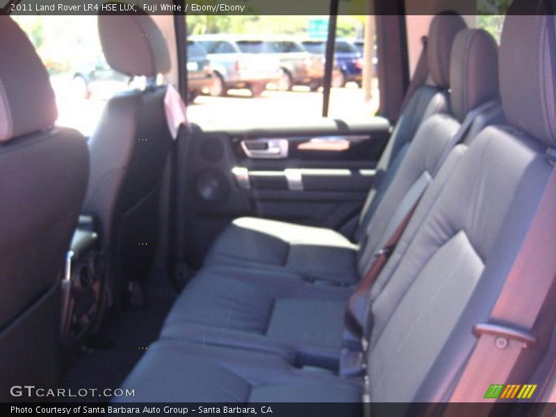 Fuji White / Ebony/Ebony 2011 Land Rover LR4 HSE LUX