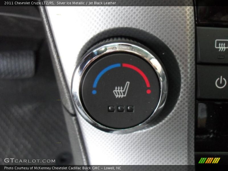 Silver Ice Metallic / Jet Black Leather 2011 Chevrolet Cruze LTZ/RS