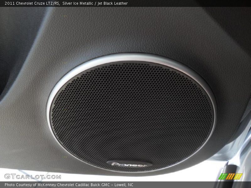 Silver Ice Metallic / Jet Black Leather 2011 Chevrolet Cruze LTZ/RS