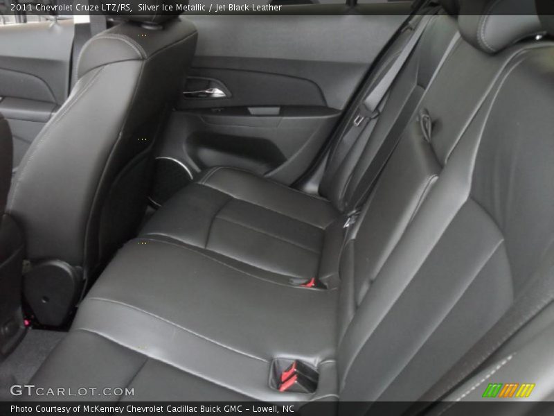 Silver Ice Metallic / Jet Black Leather 2011 Chevrolet Cruze LTZ/RS