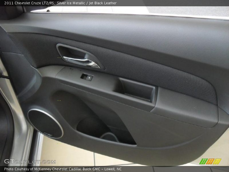 Silver Ice Metallic / Jet Black Leather 2011 Chevrolet Cruze LTZ/RS