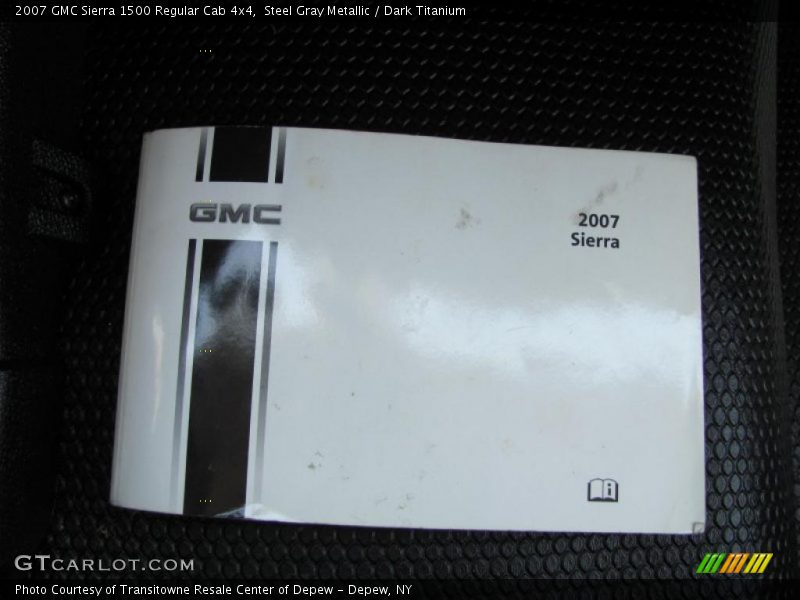 Steel Gray Metallic / Dark Titanium 2007 GMC Sierra 1500 Regular Cab 4x4