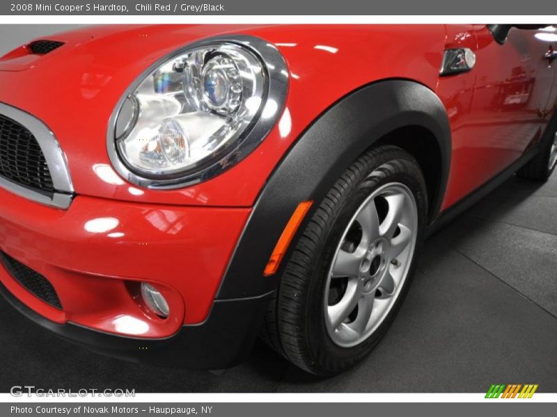 Chili Red / Grey/Black 2008 Mini Cooper S Hardtop