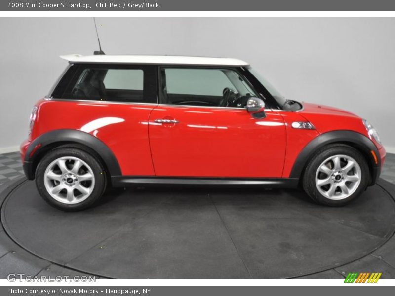 Chili Red / Grey/Black 2008 Mini Cooper S Hardtop