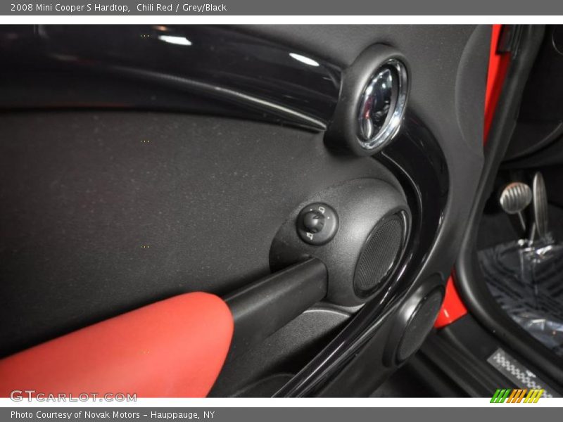 Chili Red / Grey/Black 2008 Mini Cooper S Hardtop