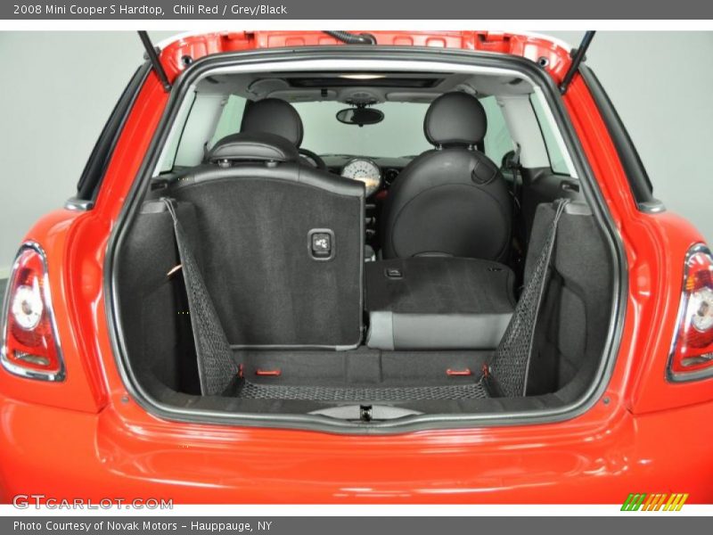 Chili Red / Grey/Black 2008 Mini Cooper S Hardtop