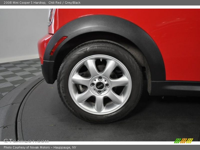 Chili Red / Grey/Black 2008 Mini Cooper S Hardtop