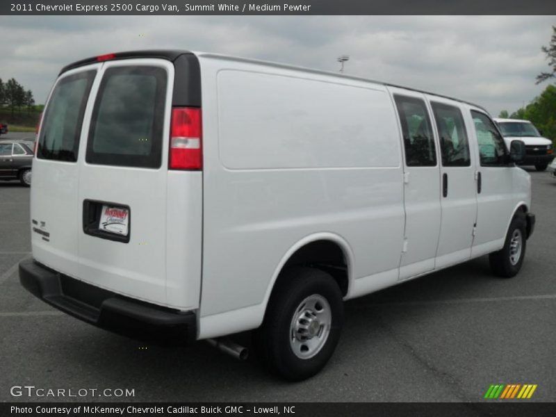 Summit White / Medium Pewter 2011 Chevrolet Express 2500 Cargo Van