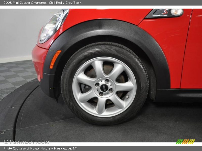 Chili Red / Grey/Black 2008 Mini Cooper S Hardtop