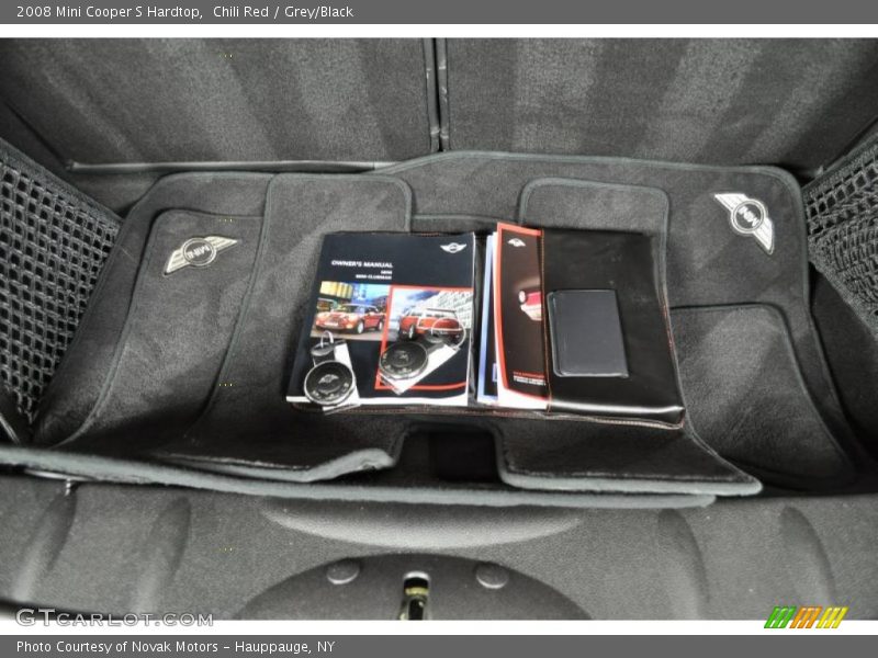 Chili Red / Grey/Black 2008 Mini Cooper S Hardtop