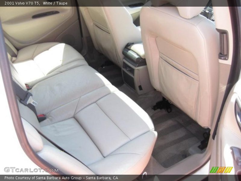 White / Taupe 2001 Volvo V70 T5