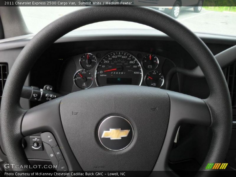 Summit White / Medium Pewter 2011 Chevrolet Express 2500 Cargo Van