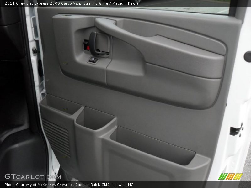 Summit White / Medium Pewter 2011 Chevrolet Express 2500 Cargo Van