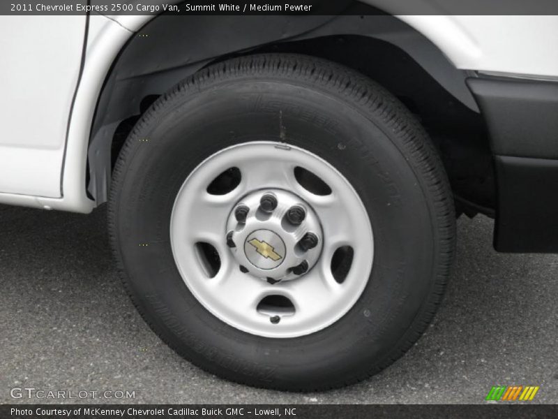  2011 Express 2500 Cargo Van Wheel