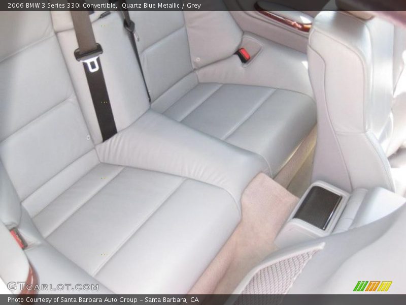 Quartz Blue Metallic / Grey 2006 BMW 3 Series 330i Convertible