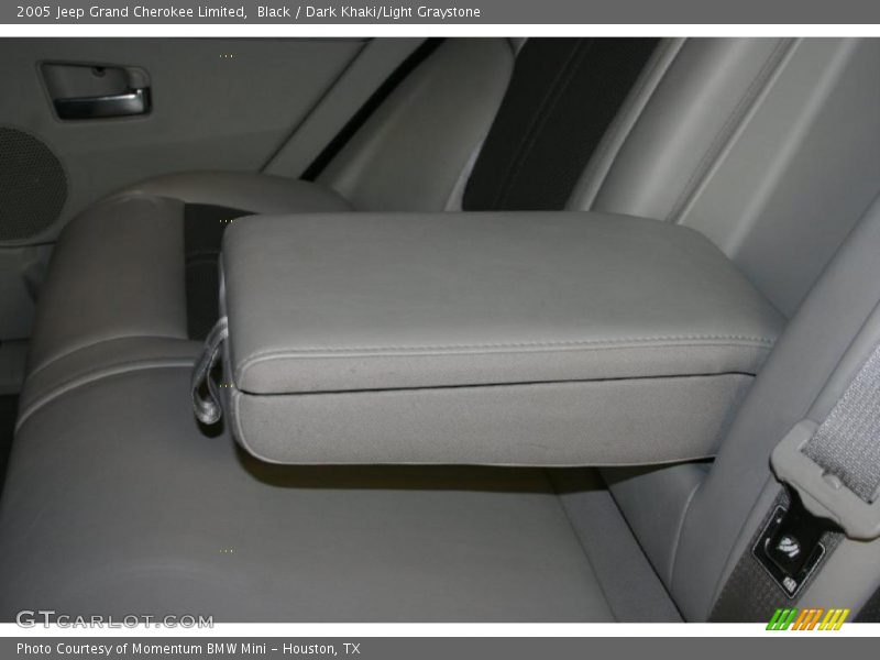 Black / Dark Khaki/Light Graystone 2005 Jeep Grand Cherokee Limited