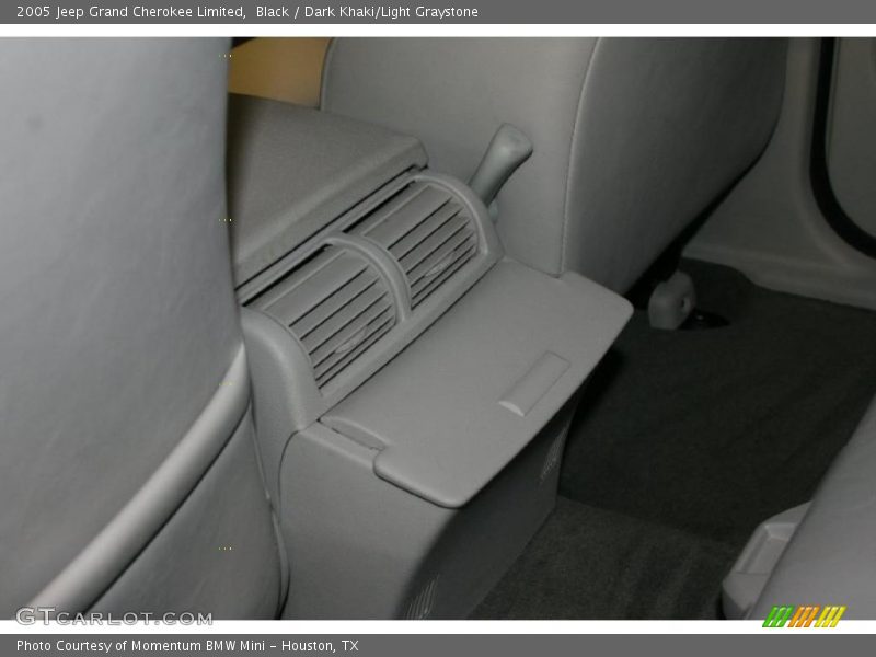 Black / Dark Khaki/Light Graystone 2005 Jeep Grand Cherokee Limited